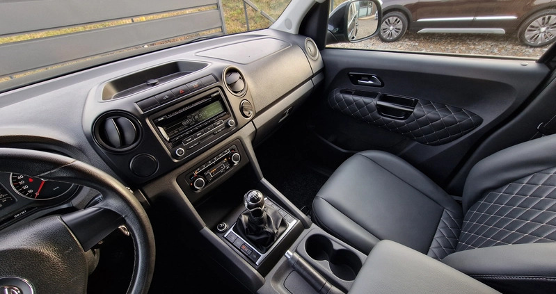 Volkswagen Amarok cena 60000 przebieg: 214080, rok produkcji 2011 z Lubin małe 596
